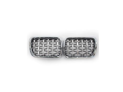 BMW 3 SERISI E36 1997-1999 IÇIN UYUMLU DIAMOND PANJUR (BÖBREK) KROM ÇERÇEVE